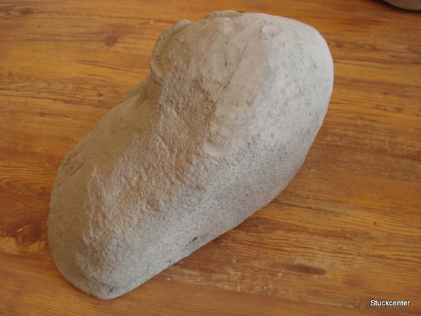 150-1612 Stein mit Gesicht 19 x 34 x 25 cm