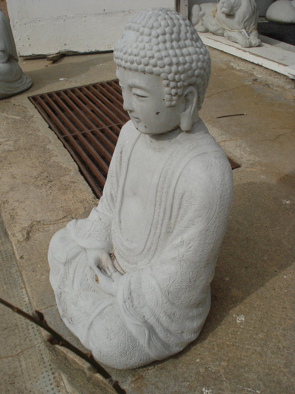 150-1503 Garten Buddha 47 x 32 x 24cm Beton